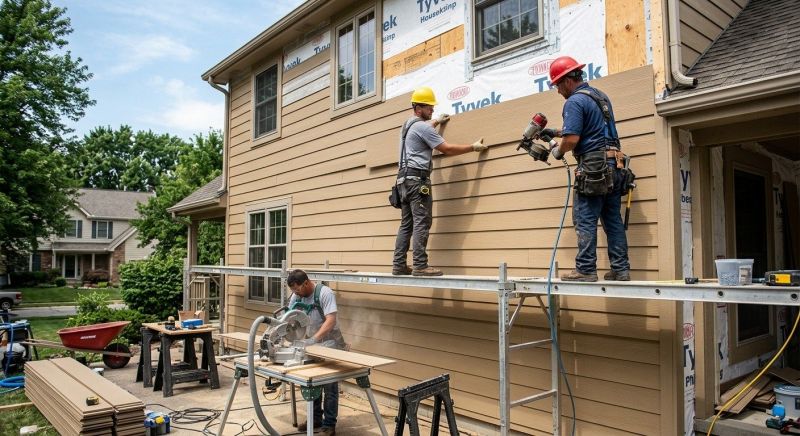 Fiber Cement Siding Repair Service